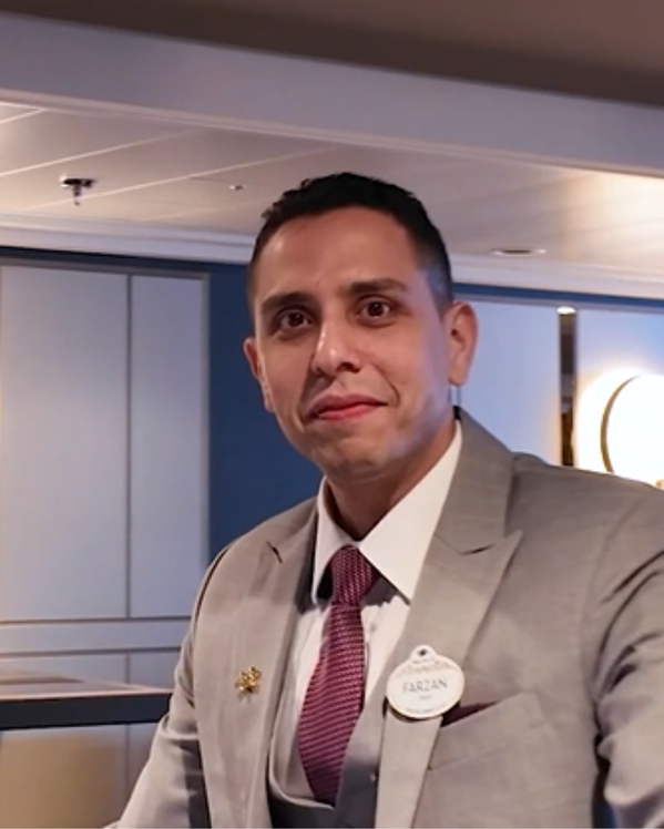 Farzan, Concierge Host, Disney Cruise Line