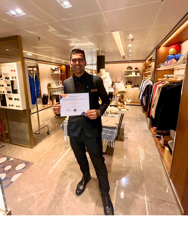 Harsh Chheda, Prestige Advisor, Starboard Cruise Services