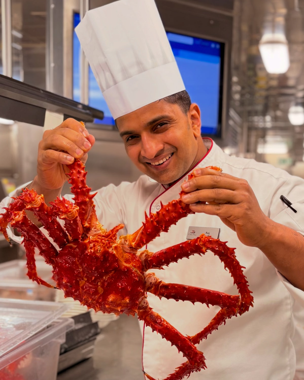 Rajesh Shetty,  Sous Chef, Viking