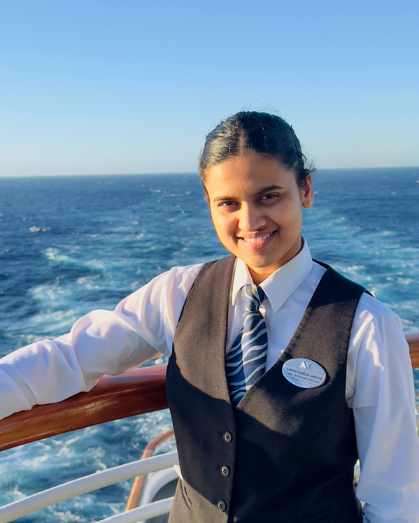 Sakshi Shetty, Assistant Restaurant Waitress, Fred. Olsen Cruise Lines, 2026